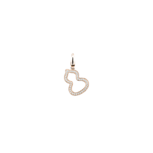 Load image into Gallery viewer, Qeelin Small Wulu pendant in 18K rose gold with diamonds