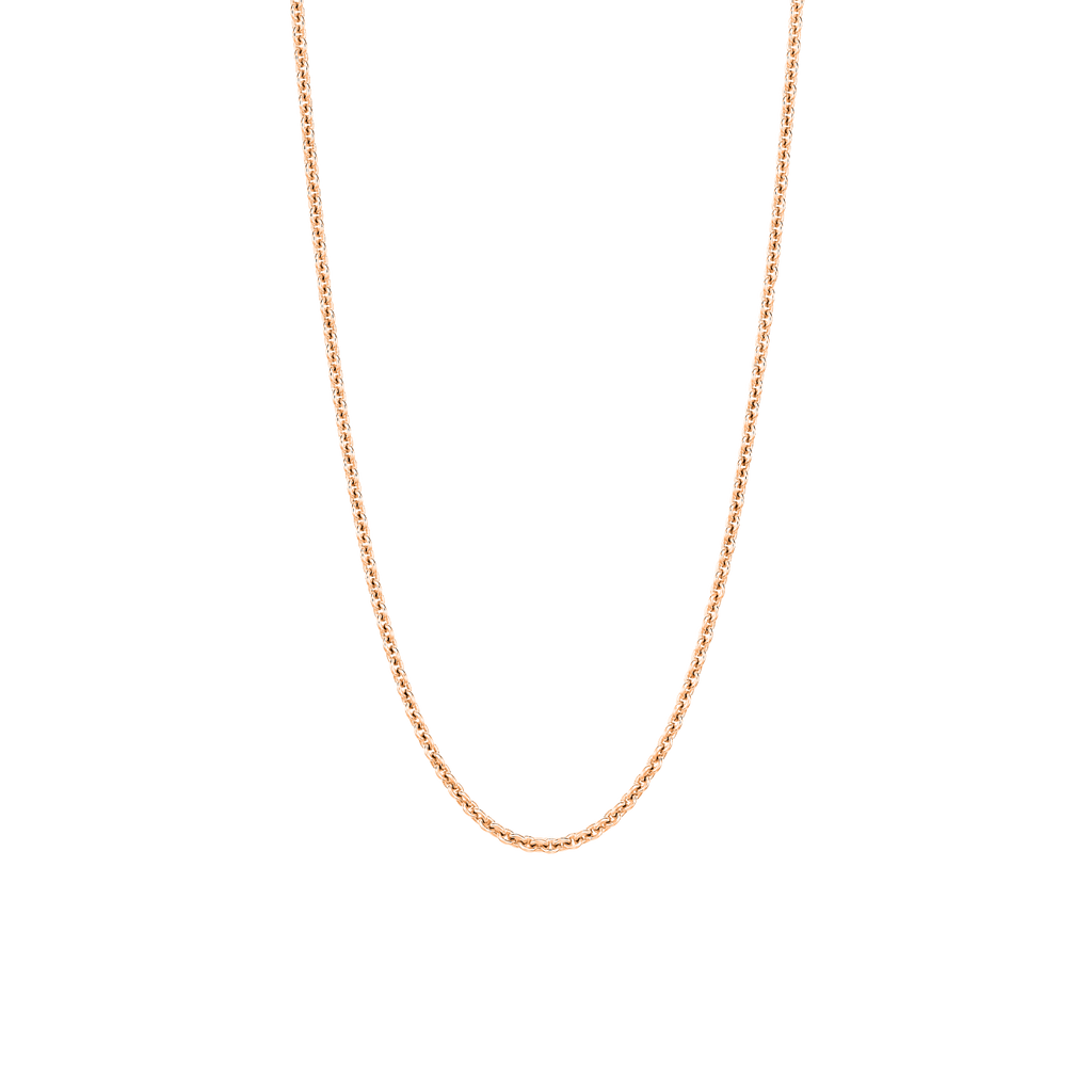 Qeelin Wulu 16 inches chain in 18K rose gold