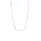 Qeelin Wulu 18 inches sautoir necklace in 18K rose gold