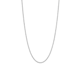 Qeelin Wulu 22 inches chain in 18K white gold