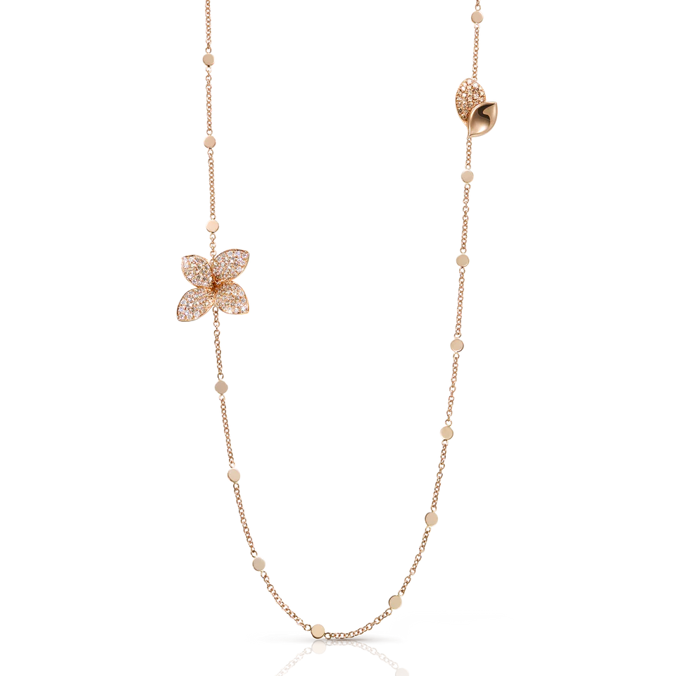 Pasquale Bruni Giardini Segreti Opera Necklace in 18k Rose Gold