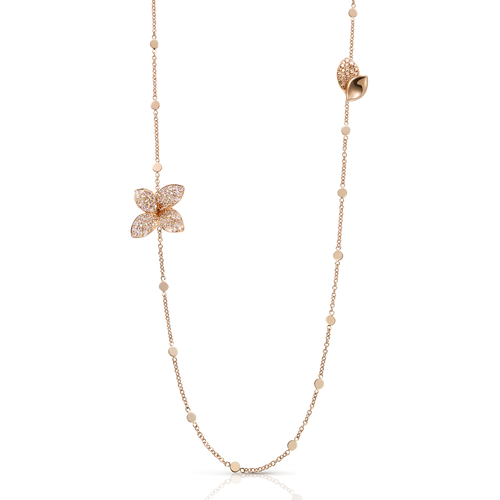 Pasquale Bruni Giardini Segreti Opera Necklace in 18k Rose Gold