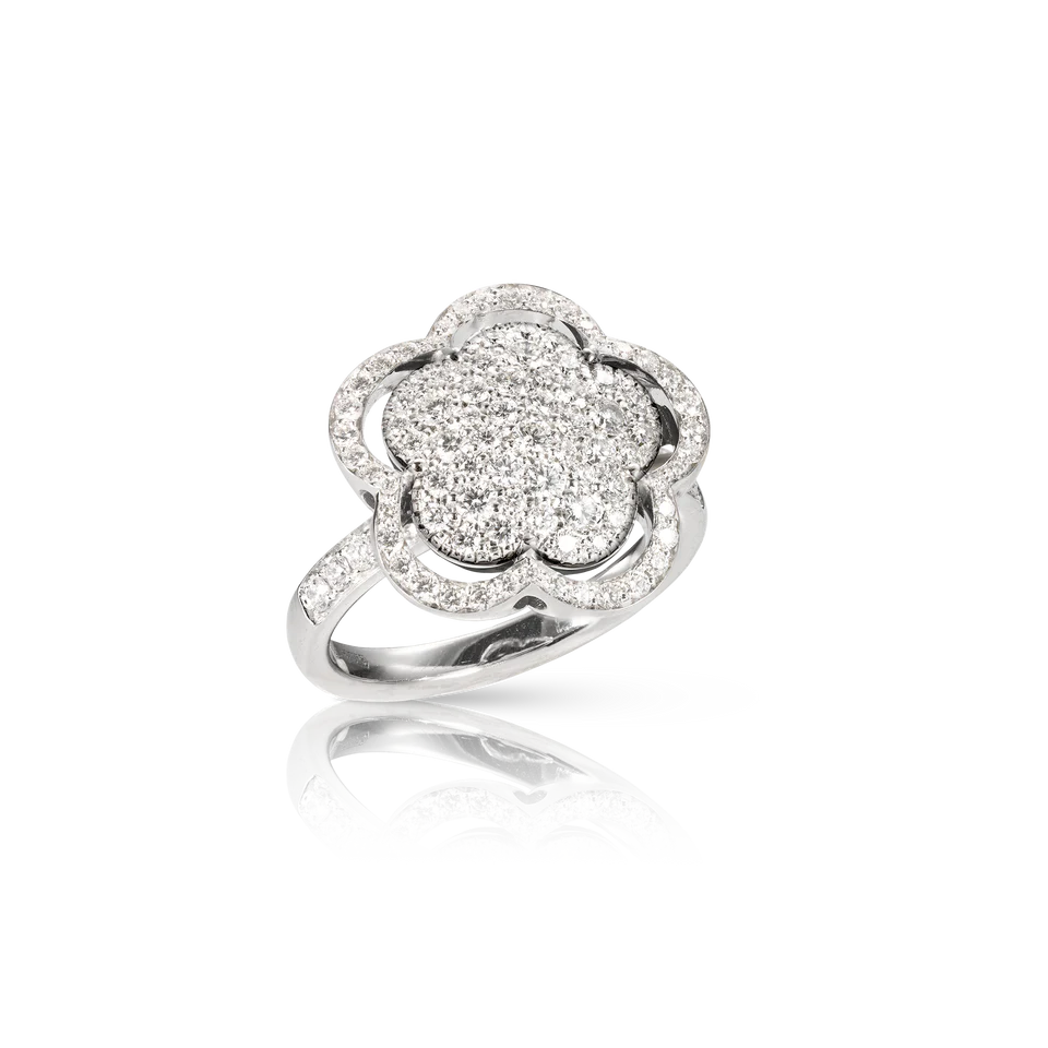 Pasquale Bruni Bon Ton Ring 18K WG with Diamonds