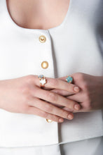 Load image into Gallery viewer, Pasquale Bruni Petit Joli Lunar Garden Gem and Diamonds Ring