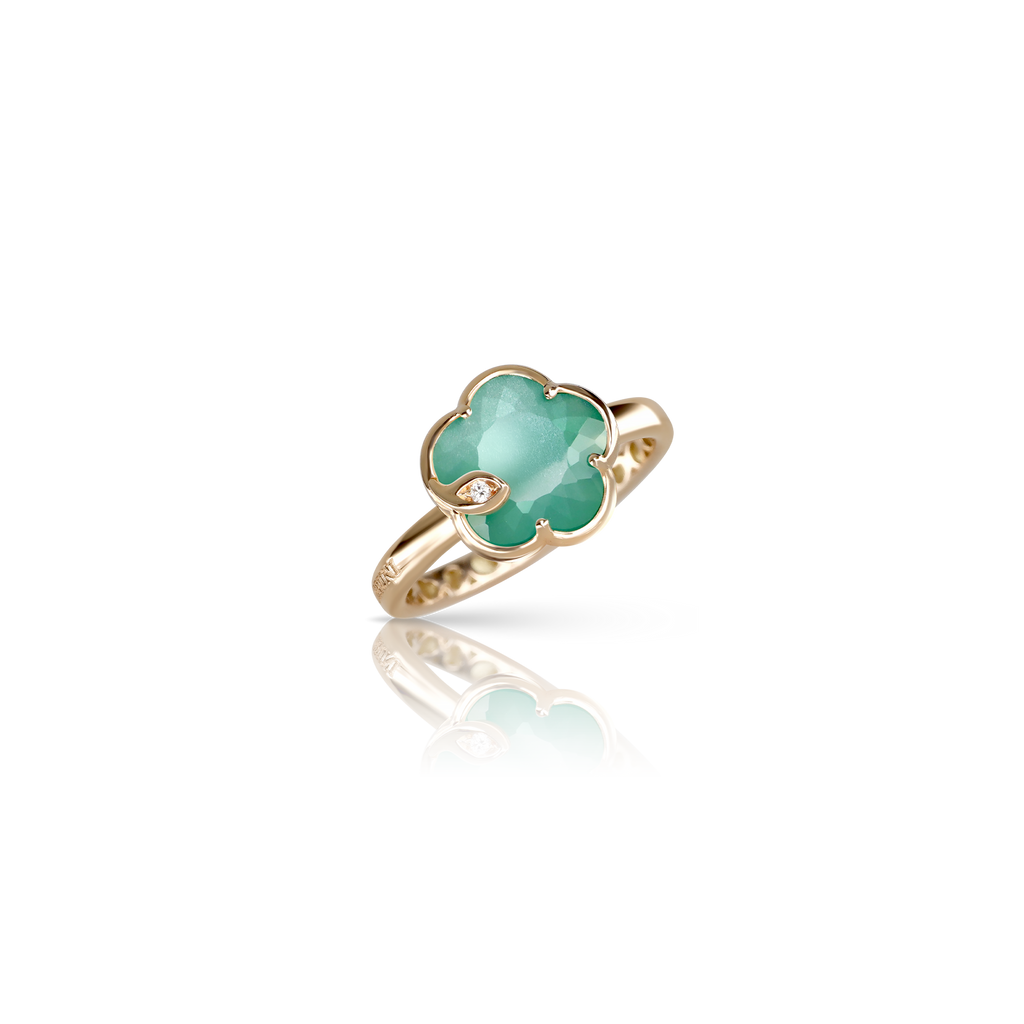 Pasquale Bruni Petit Joli Lunar Garden Gem and Diamonds Ring