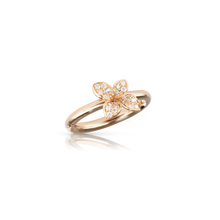 Load image into Gallery viewer, Pasquale Bruni Petit Garden Ring in 18k Rose Gold with Diamonds -  Mirco Flower