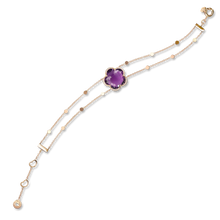 Load image into Gallery viewer, Pasquale Bruni Bon Ton Bracelet -18k Rose Gold with Amethyst