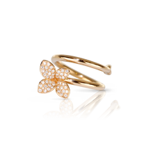 Load image into Gallery viewer, Pasquale Bruni Petit Garden diamonds Rose Gold Ring  Micro Flower