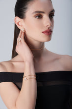 Load image into Gallery viewer, Pasquale Bruni Petit Garden Bracelet in Rose Gold with Diamond -Mirco Flower