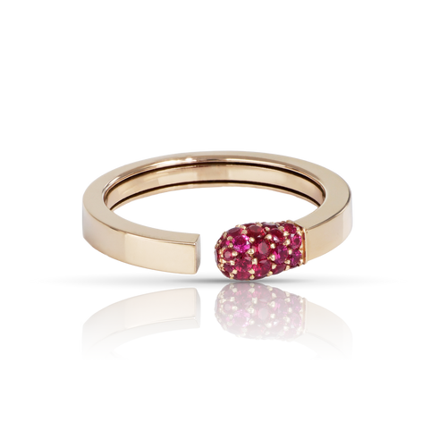 Pasquale Bruni Accendimi RG Ring with Rubies