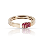Pasquale Bruni Accendimi RG Ring with Rubies