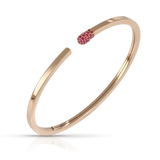 Pasquale Bruni Accendimi Bangle in 18k Rose Gold with Rubies