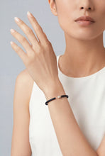 Load image into Gallery viewer, Pasquale Bruni Accendimi Bangle in 18k Rose Gold and Black Titanium with Diamonds