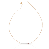 Pasquale Bruni Accendimi Necklace in 18k Rose Gold with Rubies.
