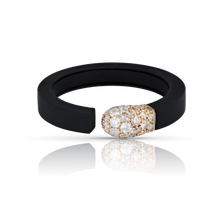 Load image into Gallery viewer, Pasquale Bruni Accendimi Titanium Ring with Diamonds