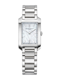 Baume & Mercier Hampton White Dial quartz on bracelet 10474