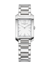 Load image into Gallery viewer, Baume &amp; Mercier Hampton White Dial quartz on bracelet 10473