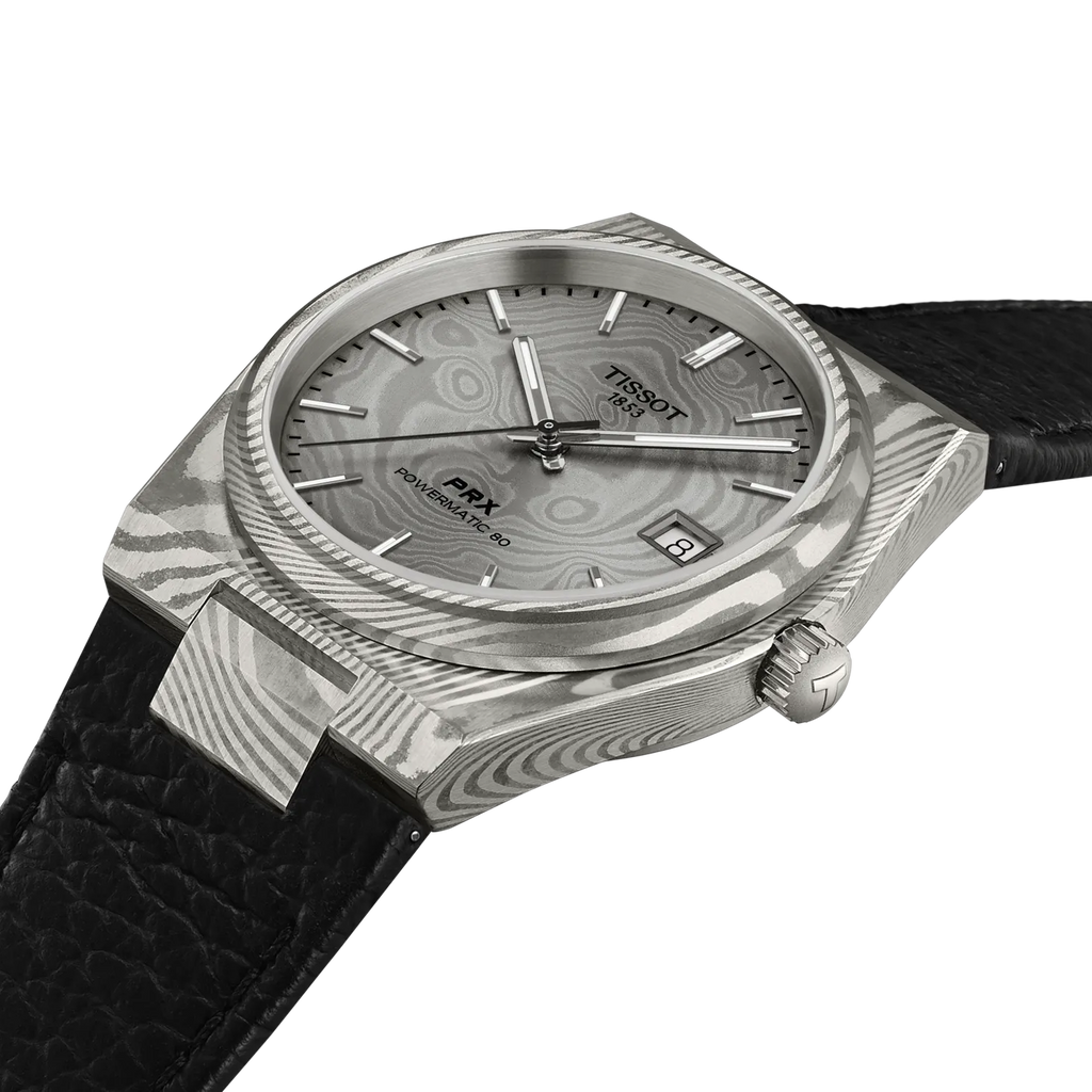 Tissot PRX Damascus Steel 38mm