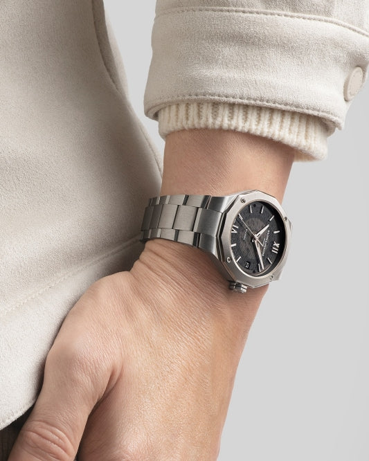Baume & Mercier Riviera Baumatic Grey Auto 10715