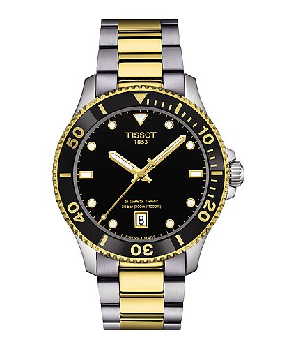 TISSOT SEASTAR 1000 40MM 2 TONES BLACK