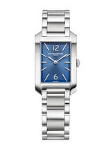 Load image into Gallery viewer, Baume &amp; Mercier Hampton Blue Dial quartz on bracelet 10476