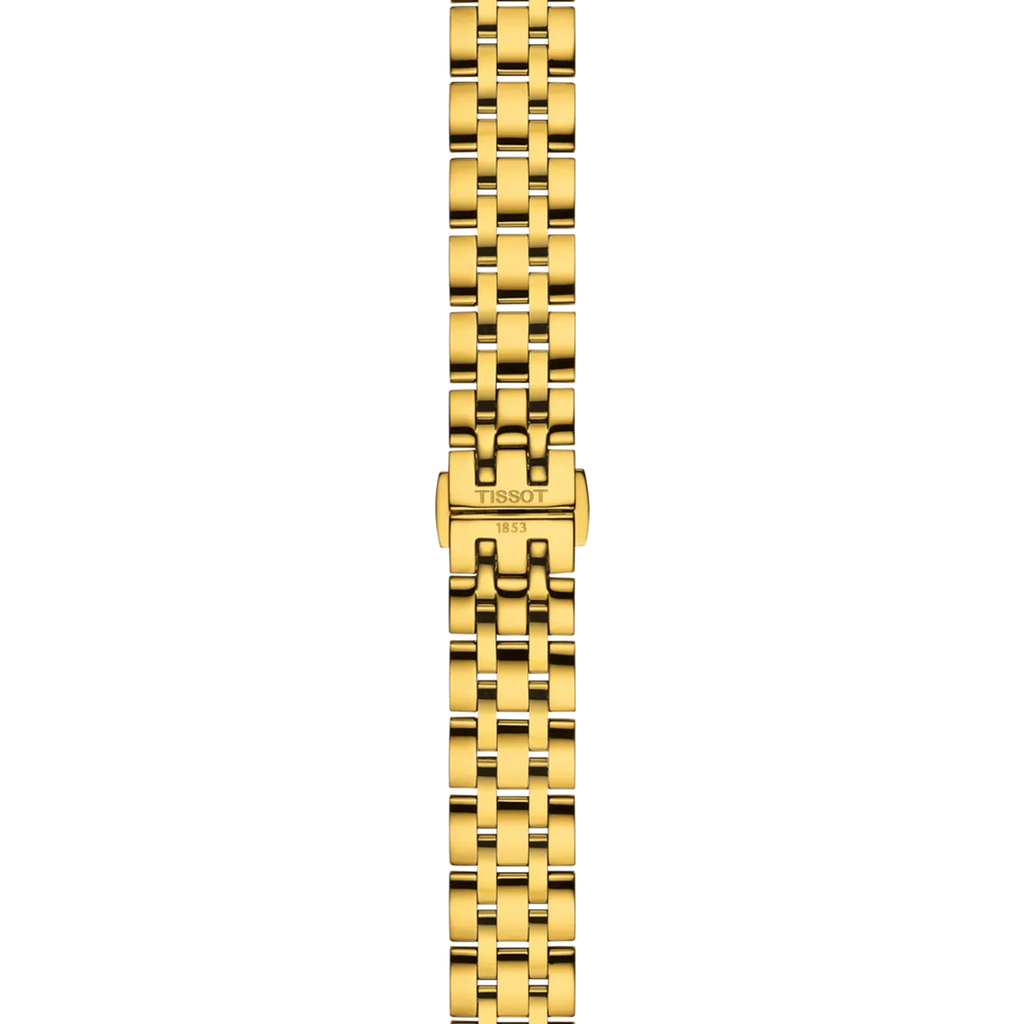 TISSOT CLASSIC DREAM 28MM YG PVD QUARTZ IVORY DIAL