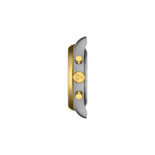 Load image into Gallery viewer, TISSOT PR 100 CHRONOGRAPH 2 Tones YG PVD QUARTZ 40MM Silver Dial