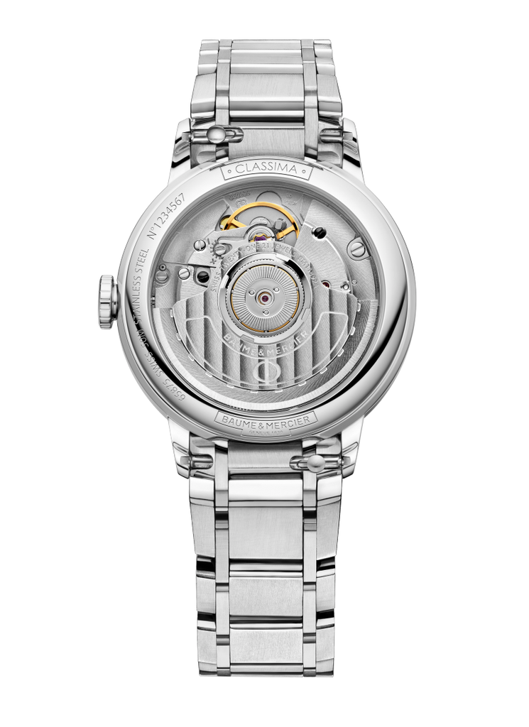 Baume & Mercier Classima Automatic Lady Red on Bracelet 10691