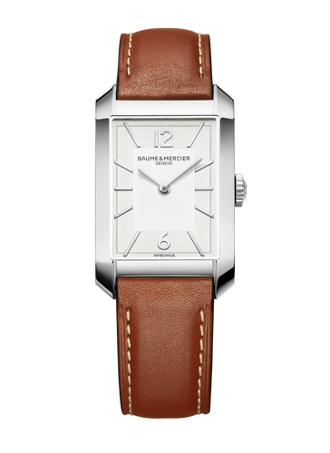 Baume & Mercier Hampton quartz 10670 on calf strap