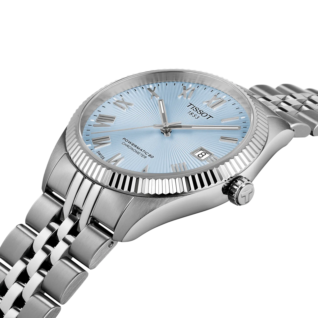 TISSOT BALLADE 39mm ICE BLUE AUTOMATIC COSC