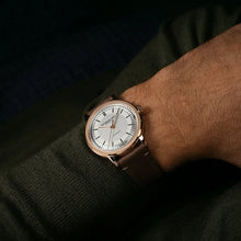 Load image into Gallery viewer, Raymond Weil Automatic Millesime RG PVD Silver Dial Men&#39;s Automatic Brown Strap