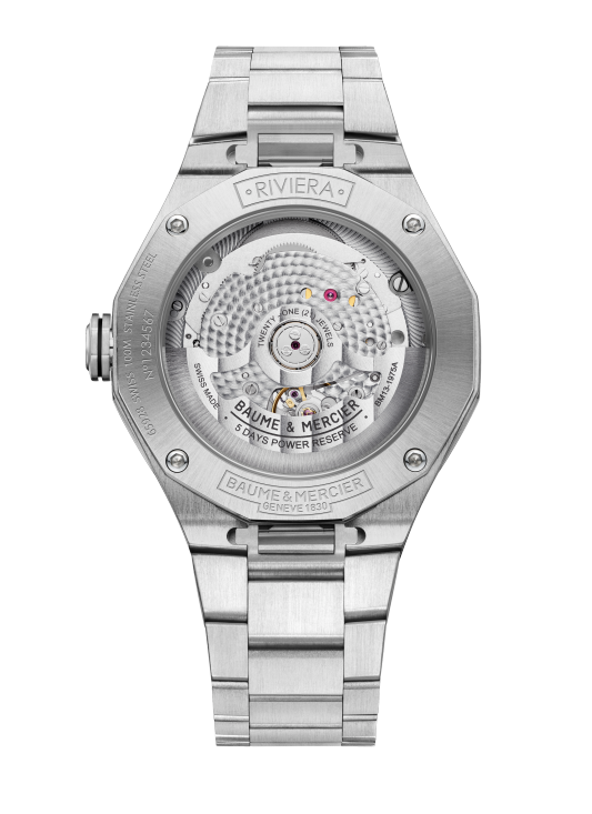 Baume & Mercier Riviera Baumatic Grey Auto 10715