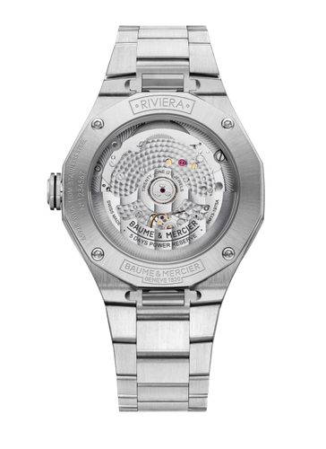 Baume & Mercier Riviera Baumatic Grey Auto 10715