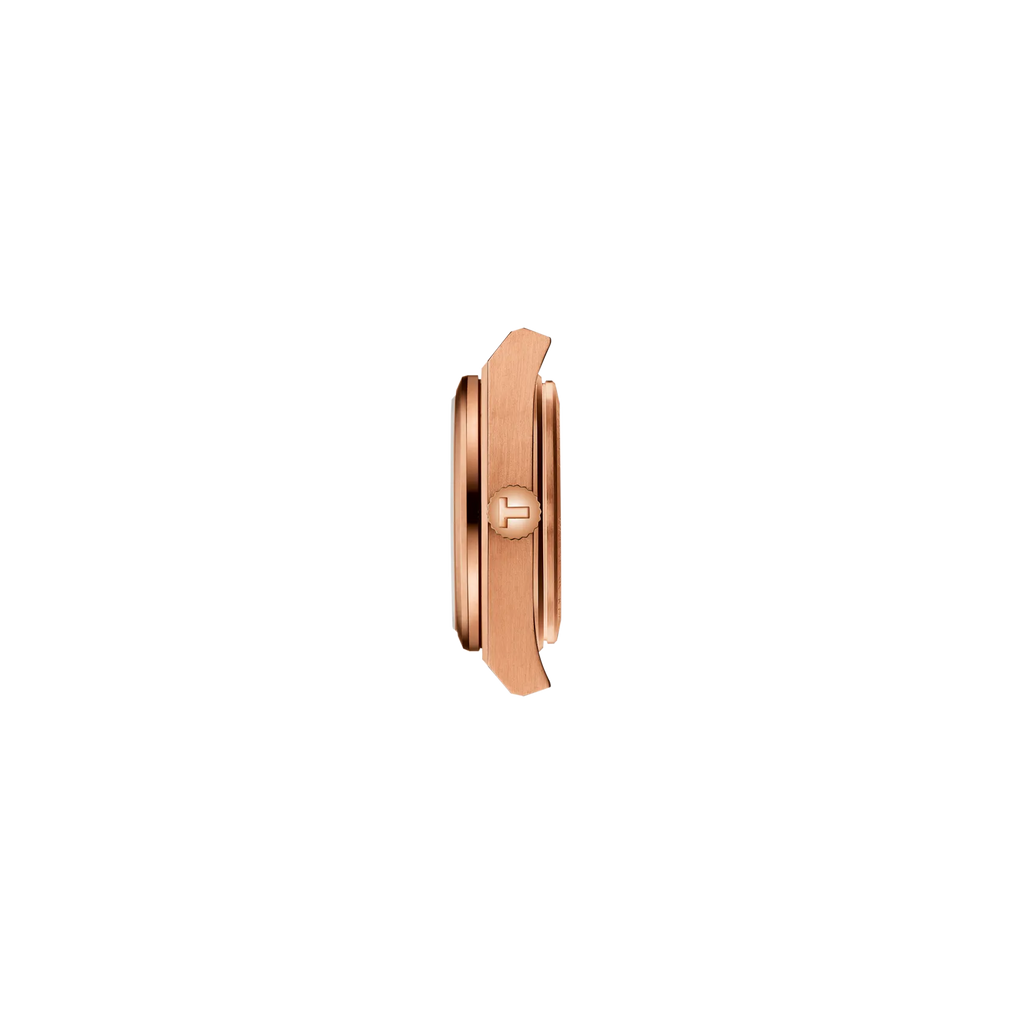 TISSOT PRX QUARTZ ROSE GOLD PVD 25MM WITH DIAMOND