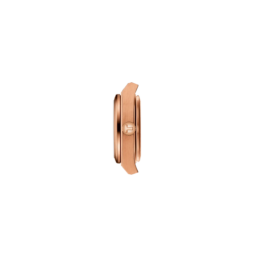 TISSOT PRX QUARTZ ROSE GOLD PVD 25MM WITH DIAMOND