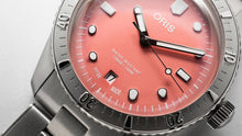 Load image into Gallery viewer, Oris Divers Steel Sixty-Five Cotton Candy Pink 38mm Bracelet