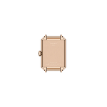 Load image into Gallery viewer, Tissot SRV Silver Dial Rose Gold PVD on Leather 30 x 21.8mm