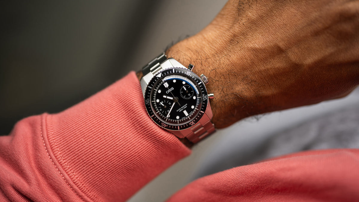 Oris diving outlet aquis chronograph