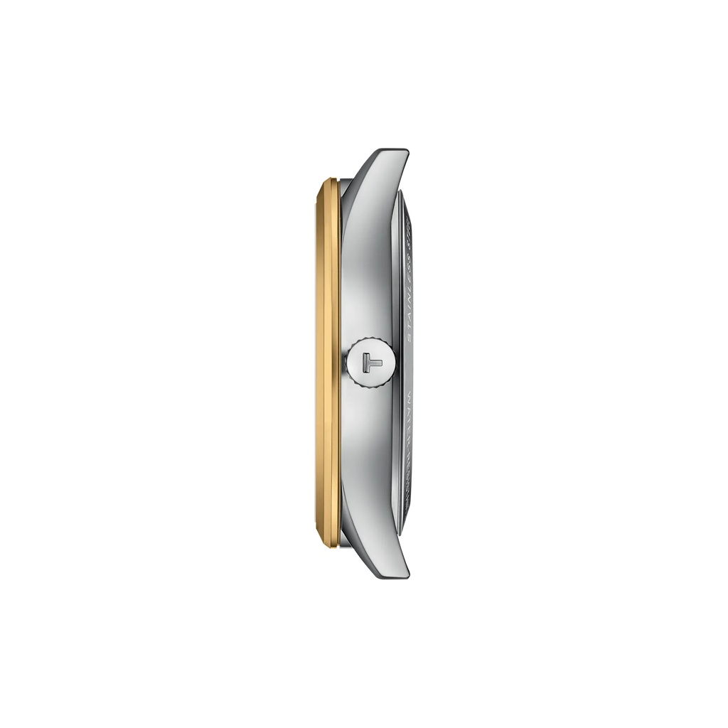 Tissot Classic Dream 40mm Automatic Silver 2 Tones PVD on Bracelet