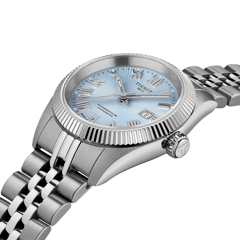 TISSOT BALLADE 30mm ICE BLUE AUTOMATIC COSC