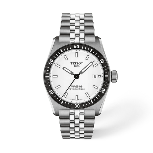 Tissot PR516 White Powermatic80