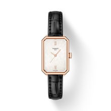 Load image into Gallery viewer, Tissot SRV White Dial Rose Gold PVD on Leather 30 x 21.8mm