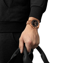 Load image into Gallery viewer, TISSOT PR516 CHRONOGRAPH QUARTZ BLACK RG ON BRACELET