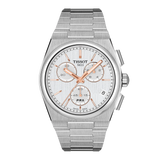 TISSOT PRX CHRONOGRAPH QUARTZ SILVER 41mm