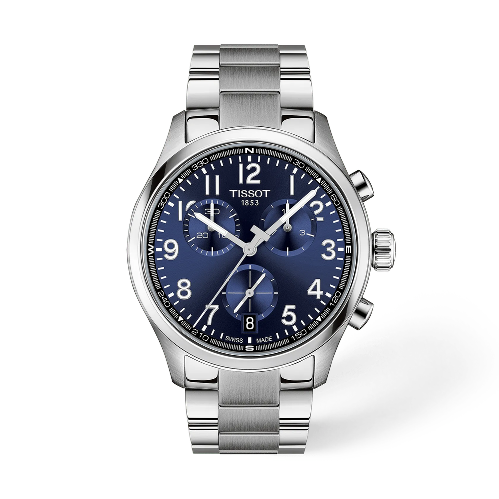 TISSOT CHRONO L 42mm BLUE ON BRACELET