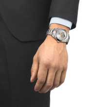 Load image into Gallery viewer, Tissot Gentleman Powermatic 80 Open Heart Silver