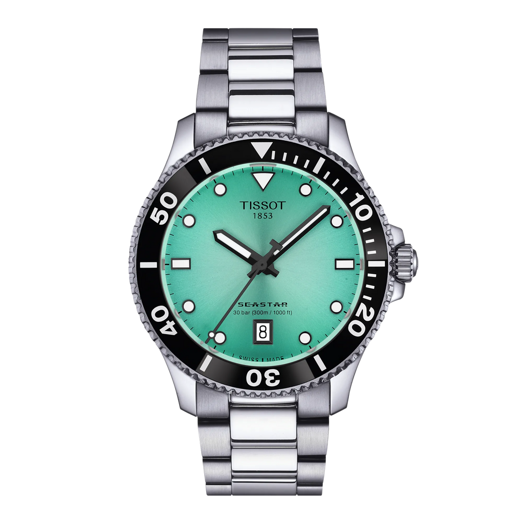 TISSOT SEASTAR 1000 40MM TURQUOISE