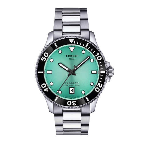 TISSOT SEASTAR 1000 40MM TURQUOISE
