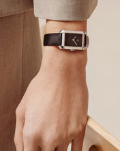 Load image into Gallery viewer, Baume &amp; Mercier Hampton quartz Black Dial 10760 on Black Calf Strap