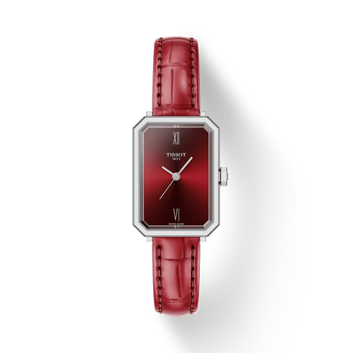 Tissot SRV Red on Red Leather 30 x 21.8mm